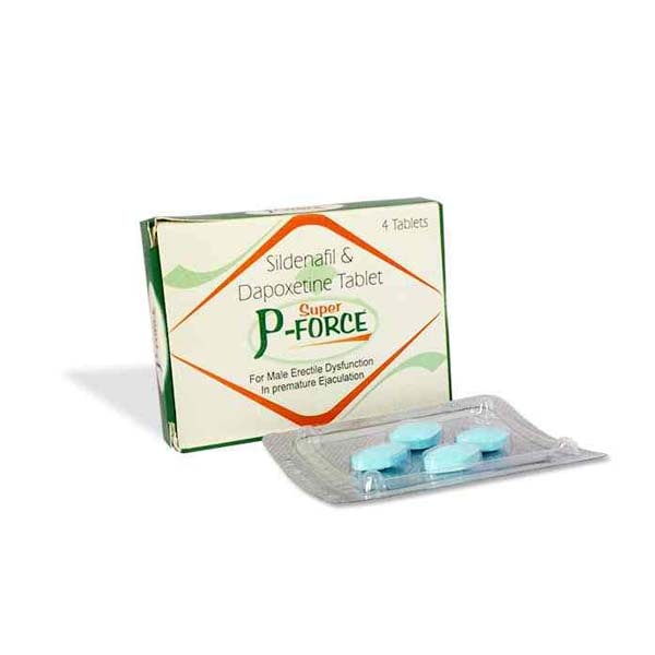 SUPER P FORCE (SILDENAFIL/DAPOXETINE) - Medzcure