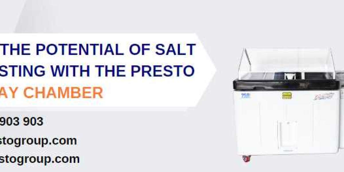 Unleash The Potential Of Salt Spray Testing With The Presto Salt Spray Chamber
