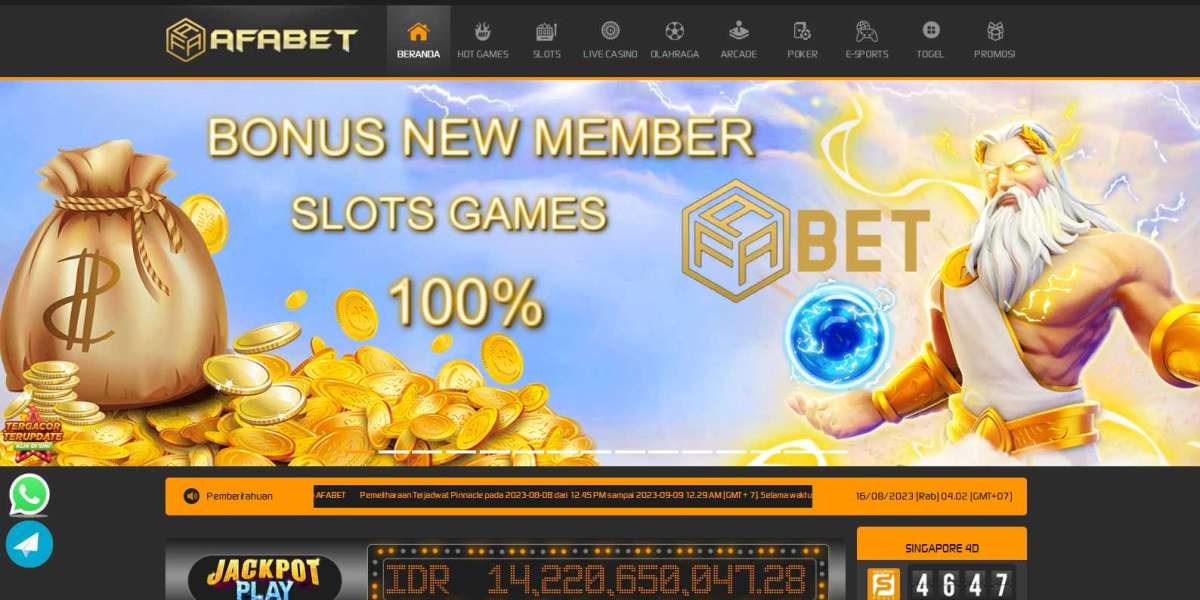 Agen Slot 2023 terkemuka Afabet Slot Online berusaha untuk menawarkan platform canggih kepada pemain